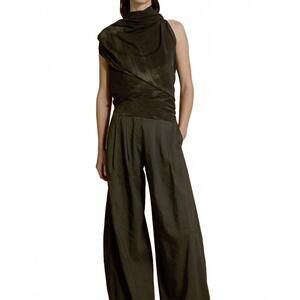 NEW CORTANA dye top in maltinto black green